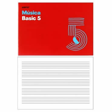 cuaderno de música basic 5 additio