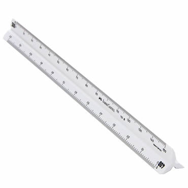 escala faber plastico 153 b 1:100 200 250 300 400 500