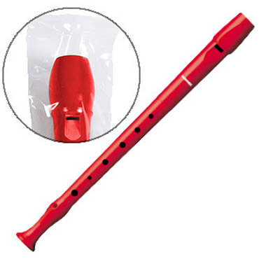 flauta hohner roja