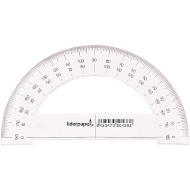 semicírculo 15 cm plástico